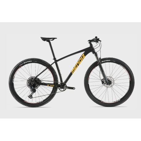 Bicicleta mendiz x10.11 negro-oro talla XL