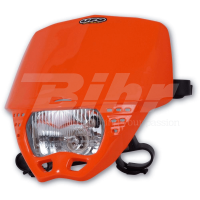 Careta UFO homologada Cruiser naranja