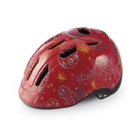 CASCO NIÑO GES KIDDO ALIEN ROJO (49-54 cm)