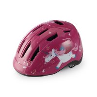 CASCO NIÑO GES KIDDO UNICORNIO ROSA (49-54 cm)