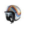 Casco jet premier vintage edition plata EX77BM