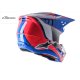 casco alpinestars sm5 sail azul-rojo-blanco