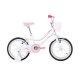 bicicleta infantil rali malulu "16" blanca