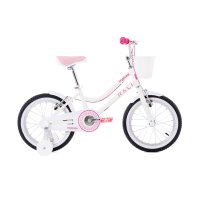 bicicleta infantil rali malulu "16" blanca