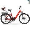 Bicicleta ebike urbanbiker ub100 rojo 720wh
