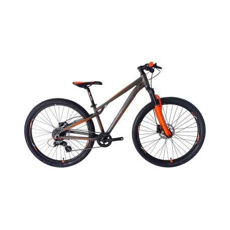 Bicicleta wolfbike turbo "27.5" grafito-naranja talla XS