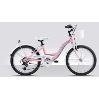 Bicicleta infantil bottecchia "20" girl aluminio 6Vel
