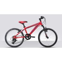 bicicleta infantil bottecchia "20" boy aluminio 6vel susp delantera rojo