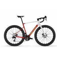 Bicicleta gravel mendiz G12.07 blanco-rojo mate