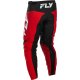 Pantalón FLY RACING F-16 - rojo/negro/Blanco