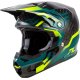 Casco FLY RACING Formula S Carbon Byte - Black Carbon/Teal/Lime