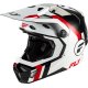 Casco FLY RACING Formula CP Seal - blanco/negro/rojo