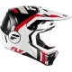 Casco FLY RACING Formula CP Seal - blanco/negro/rojo