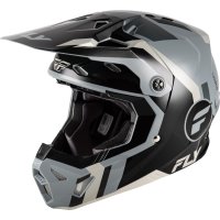 Casco FLY RACING Formula CP Seal - negro/gris