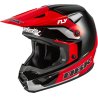 Casco FLY RACING Kinetic Special Edition DBK - negro/rojo/gris