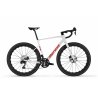 Bicicleta gravel mendiz G12.07 Blanco brillo - letras rojas