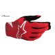 guantes alpinestars mx radar pro red