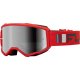 Gafas FLY RACING Zone - Rojo / Antracita - Lente Silver Mirror / Ahumado