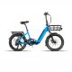 Bicicleta ebike PLEGABLE 20" 7VEL "MOD MOVE" azul jl-wenti prowen