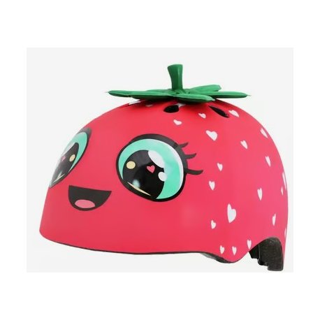 casco c-preme raskullz 3+ strawberry 48-52cm