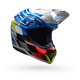 Liquidacion total Casco BELL Moto-10 Spherical - Pro Circuit 25 Gloss Blue/White talla L