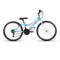 BICI 26" MTB JL-WENTI MUJER ACERO ECO "G300" CELESTE talla S