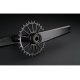 BIELAS GARBARUK XC CRANKSET (165MM, BIELA SILVER, CIERRE SILVER)