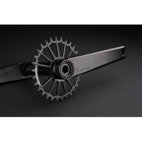 BIELAS GARBARUK XC CRANKSET (165MM, BIELA SILVER, CIERRE SILVER)