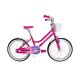bicicleta infantil rali malulu "20" rosa
