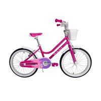 bicicleta infantil rali malulu "20" rosa