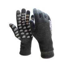 GUANTES VELOTOZE KNITTED WATERPROOF GLOVES BLACK