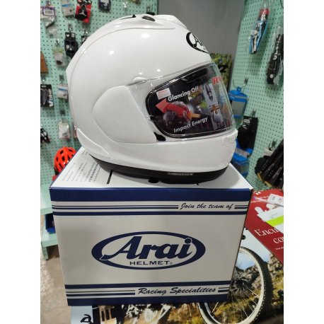 EN STOCK Casco ARAI RX-7V EVO Diamond White TALLA S ENTREGA 24-48 HORAS LABORABLES