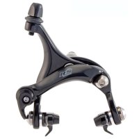 PINZA FRENO SUNRACE HERRADURA DELANTERO CARRERA ALUMINIO FORJADO NEGRO