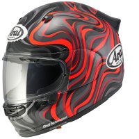 Casco ARAI Quantic Swirl rojo