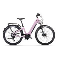 bicicleta ebike conor oslo rosa