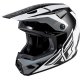 Casco FLY RACING Kinetic Crest negro/blanco/gris