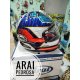Oferton mayo Casco ARAI RX-7V EVO - Pedrosa Shogun - Replica