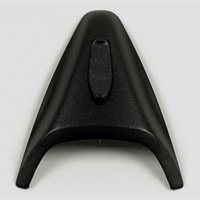 Ventilación frontal Central ARAI (DELTA DUCT-5), Negro Mate