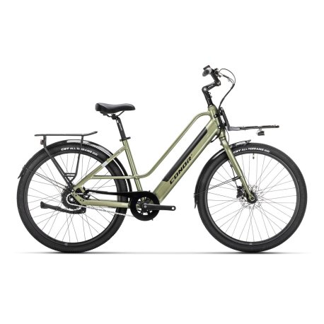 Bicicleta ebike conor lisboa AUTOM. TRANSMISION 2S verde lisboa