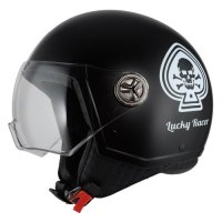 Casco nzi ZETA 2 LUCKY BLACK
