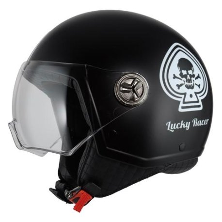 Casco nzi ZETA 2 LUCKY BLACK