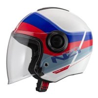 casco nzi CIVIC SUNSET WHITE&BLUE&RED