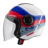 casco nzi CIVIC SUNSET WHITE&BLUE&RED