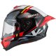 casco nzi WAKE STREAM BOOSTER STRIPES BLACK&WHITE&RED