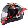 casco nzi WAKE STREAM BOOSTER STRIPES BLACK&WHITE&RED