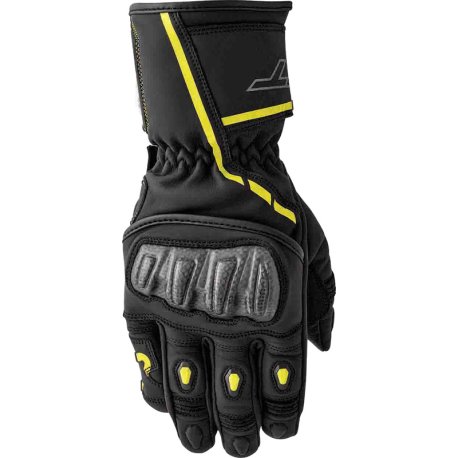 guantes RST S1 negro-amarillo fluor