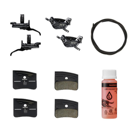 kit frenos SHIMANO DEORE XT Freno (Upgrade kit) BRM8220JTBLM8200UPG
