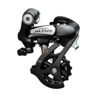 Cambio trasero shimano 7/8v Plata SGS RD-M310 Altus negro