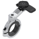 Soporte de smartphone para manillar QUAD LOCK Pro Chrome - Largo para manillares FATBAR / Special CUSTOM