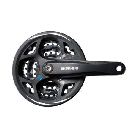 Juego de bielas Shimano altus FC-M311 Square 170,0 mm 42-32-22D con cubreplatos